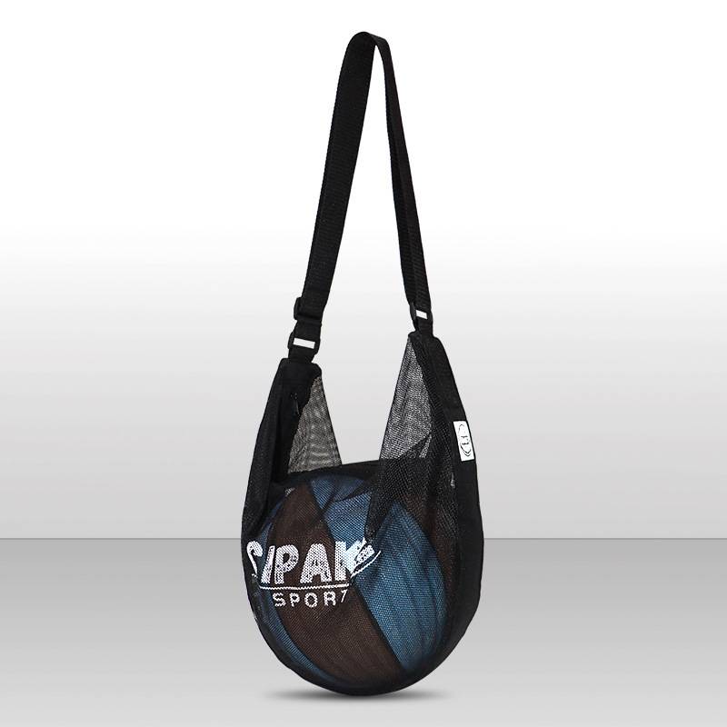 [Black] - Single-shoulder bag, maximum capacity: Standard 7 adult basketball