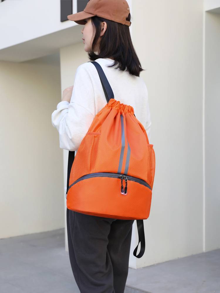 Basketball bag dry wet separation Swimming bag waterproof pumping pumping backpack men's basketball bag bag students portable sports bag