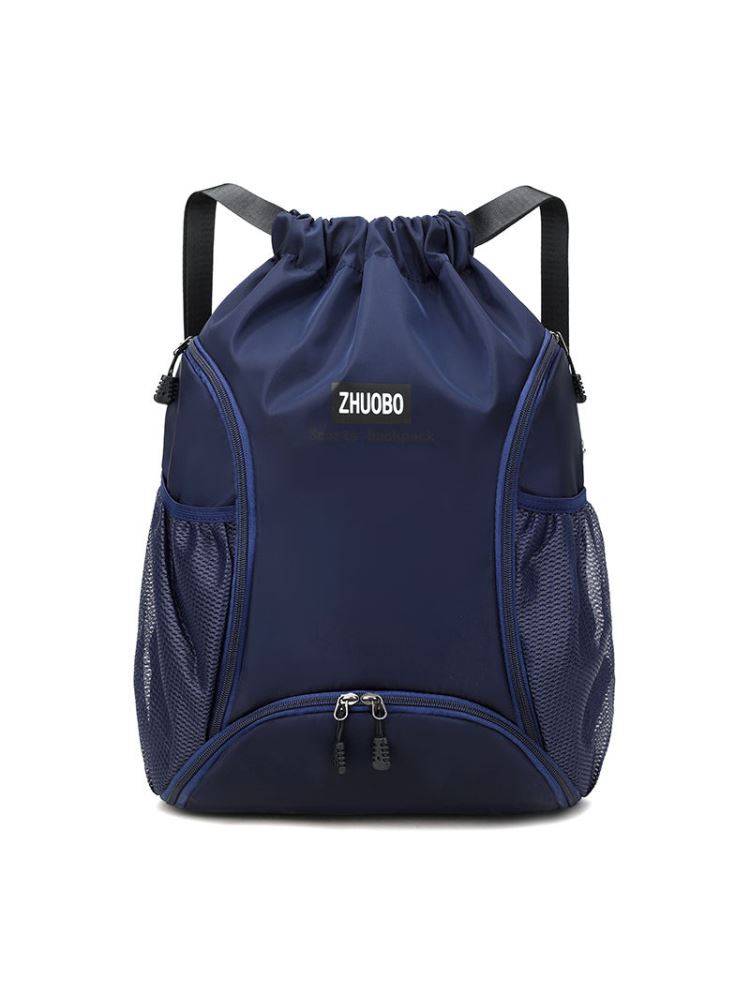 Beam bag basketball bag Student football bag training bag large -capacity multi -function poly shoulder bag sports ball shoe collection bag