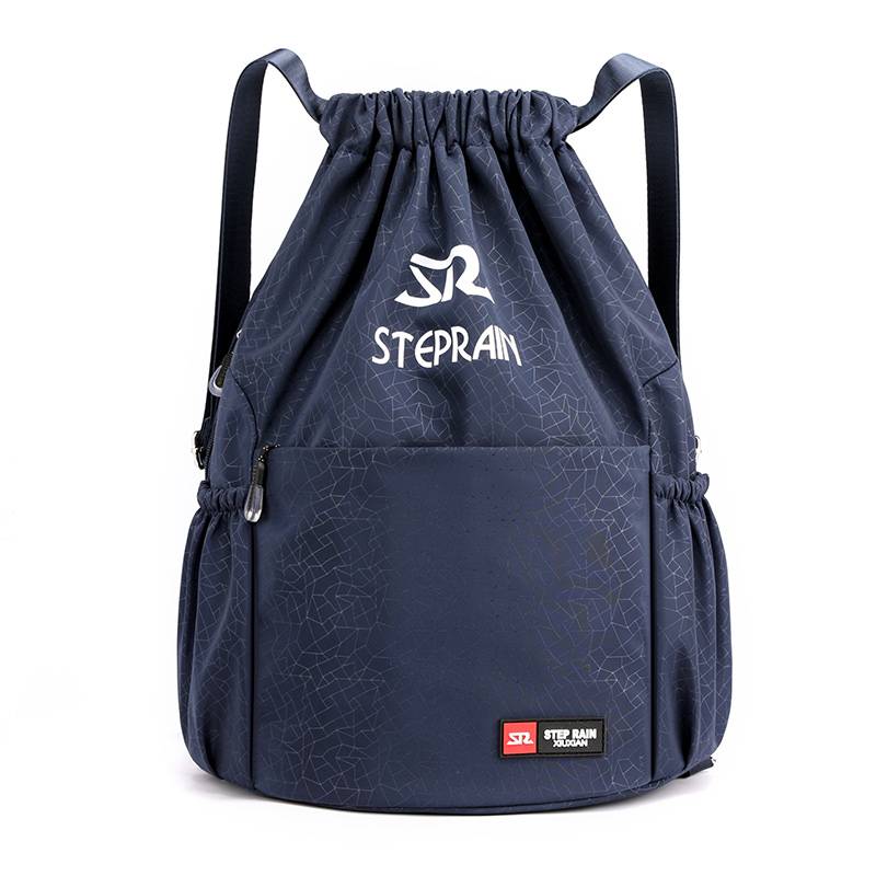 Men and women's sports fitness bag outdoor simple travel bag football basketball bundle pocket pocket drawers large capacity
