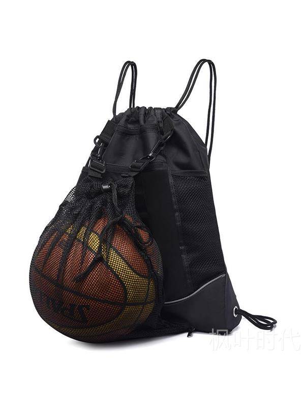 Basketball bag ball bag multi -functional large -capacity foot basketball children's training bag sports bag stretch rope beam storage bag