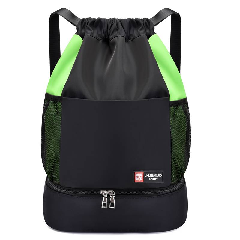 Pump in pocket training basketball bag large -capacity basketball bag bag students portable sports fitness bag men