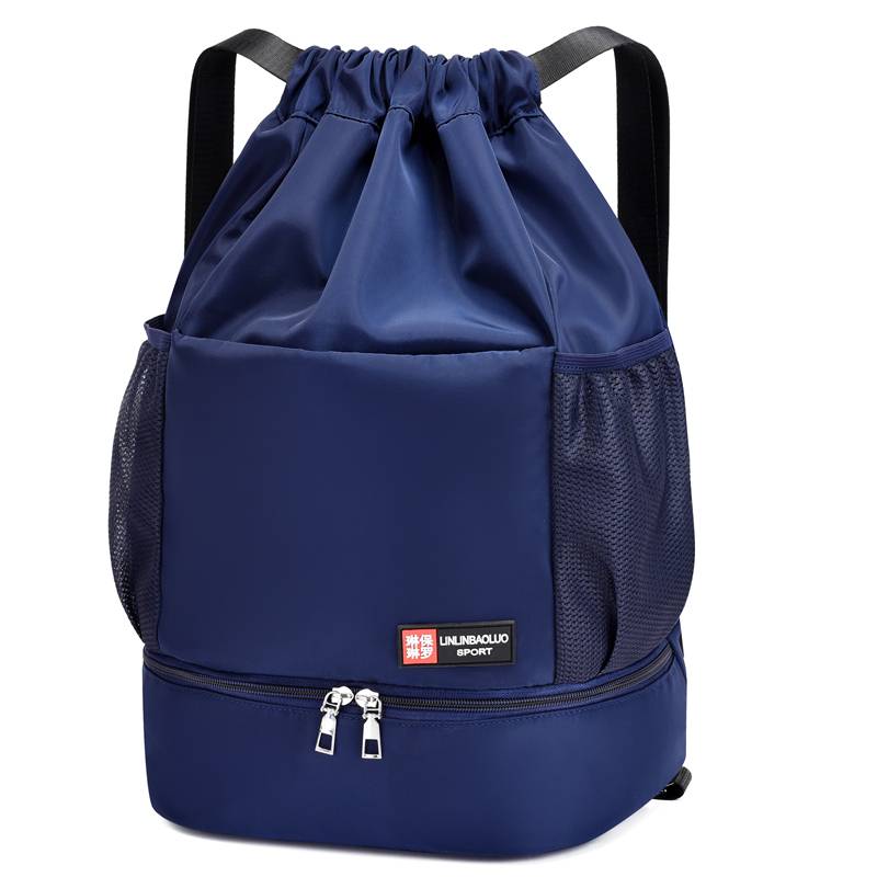 Pump in pocket training basketball bag large -capacity basketball bag bag students portable sports fitness bag men