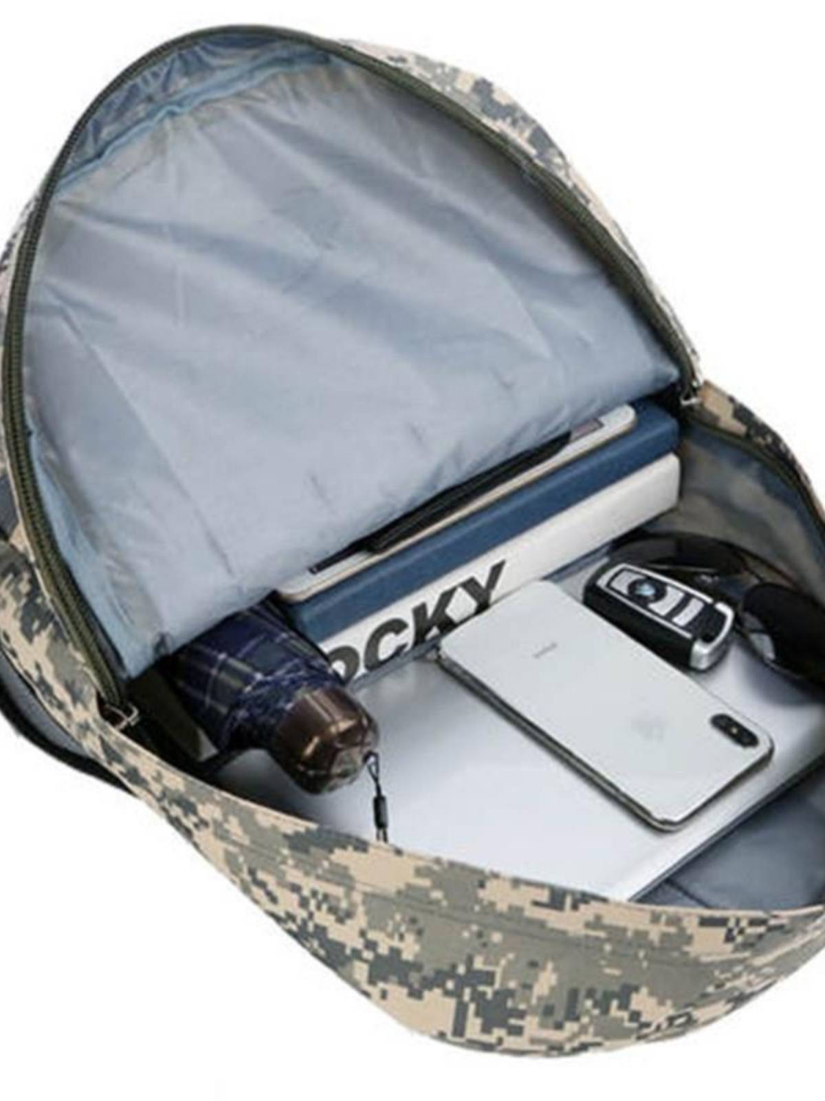 Eat chicken bags three -level backpack camouflage large -capacity school bag travel bag men's bag training bag military training bag