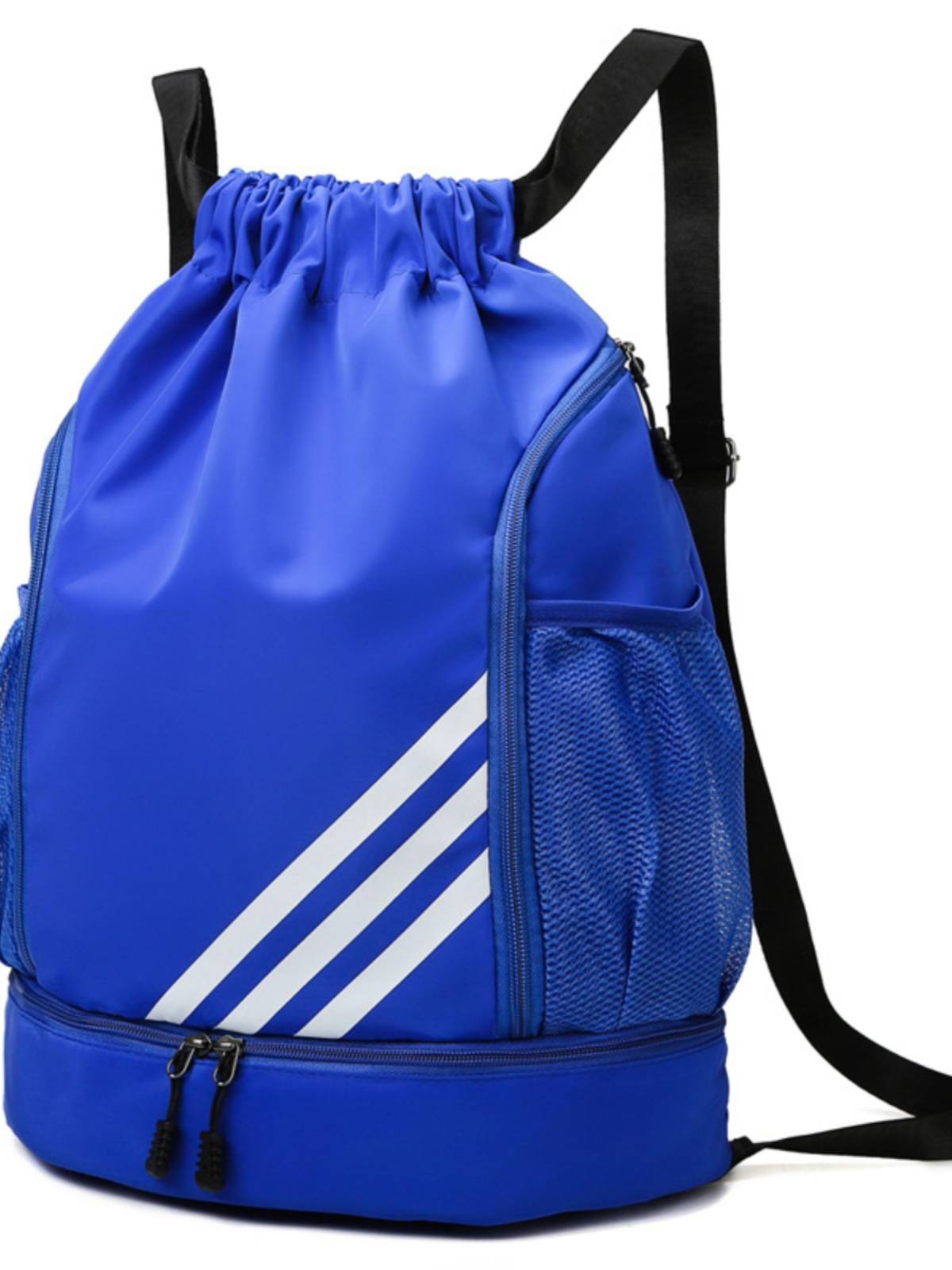No. 7 Basketball Backpack LOGO independent shoe warehouse backpack men's large capacity bundle mouth waterproof Oxford cloth fitness bag