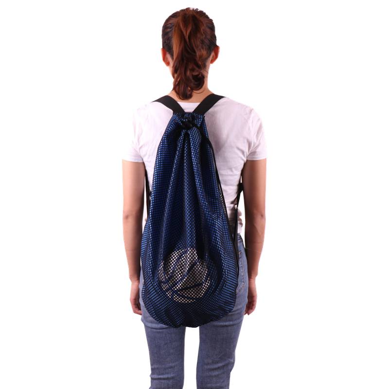 Double shoulder bag blue
