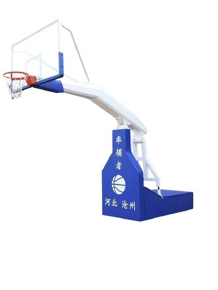 Indoor professional manual electric remote control basketball rack outdoor adult standard competition mobile folding lift basketball rack