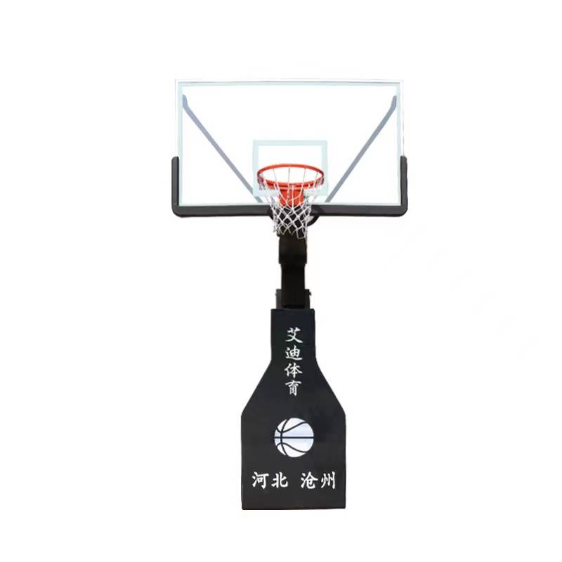 Mattees black Olympic luxury hydraulic basketball rack