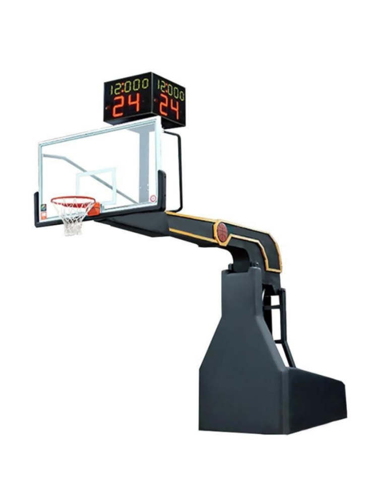 Basketball frame pressure manual electric hydraulic basketball rack indoor outdoor mobile professional adult lifting competition basket frame