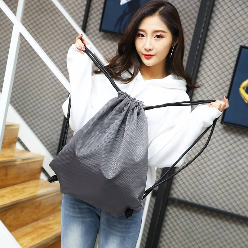 waterproof beam pocket, double-shoulder-skin-skin-sling, logo bag, basketball bag, sports gym kit