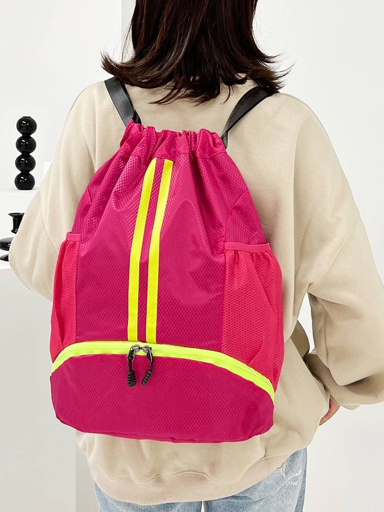 Basketball bag swimming bag dry and wet separation storage bag training fitness sports back shoulders back packaging helmet batch customization