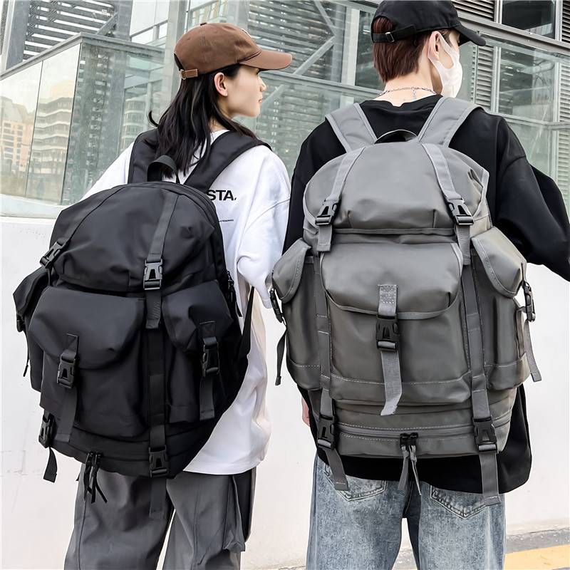 Student men's backpack basketball training bag large -capacity travel schoolbags multi -function outdoor sports swimming backpack