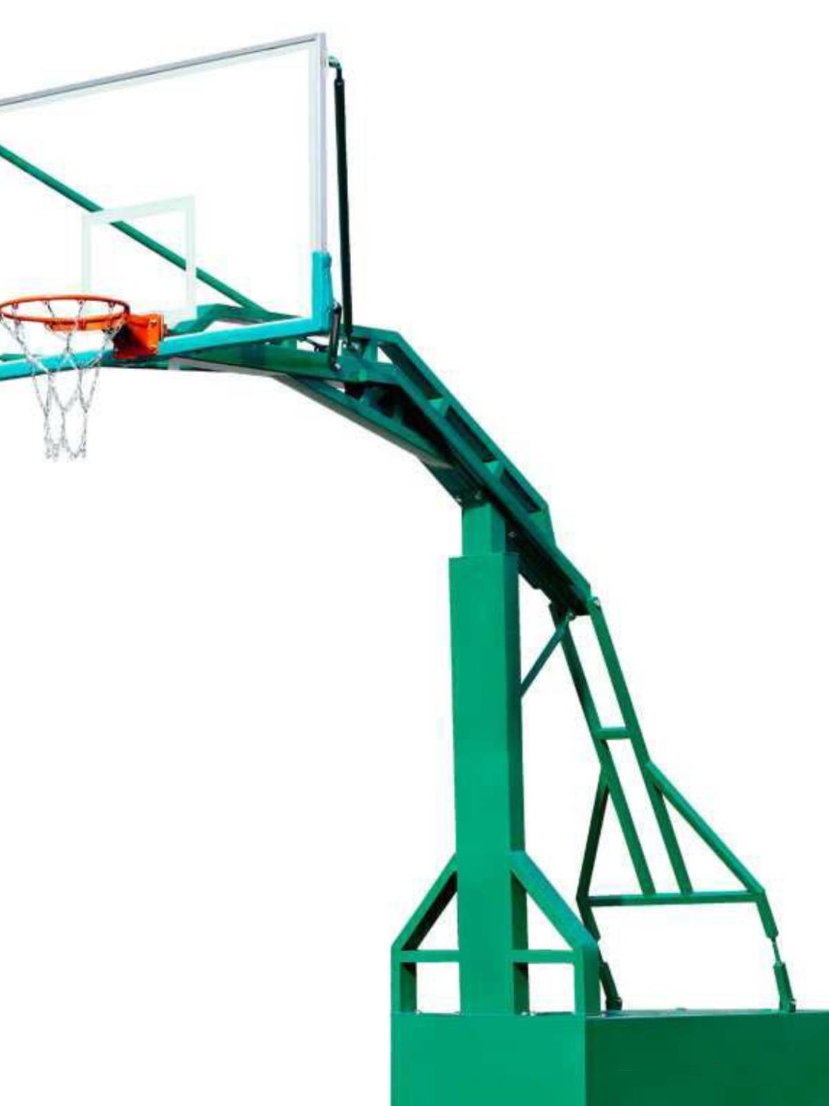 Outdoor basketball rack adults can mobile outdoor cavitation large flat box land buried standard outdoor basketball racks