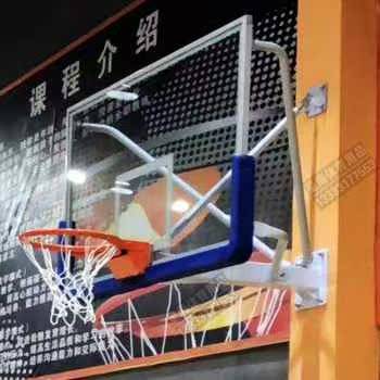 Wall -mounted fixed basketball rack