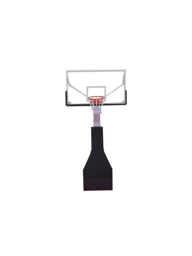 Indoor and outdoor adult competition school gymnasium can mobile electric hydraulic lifting can be dunk and luxury basketball stand