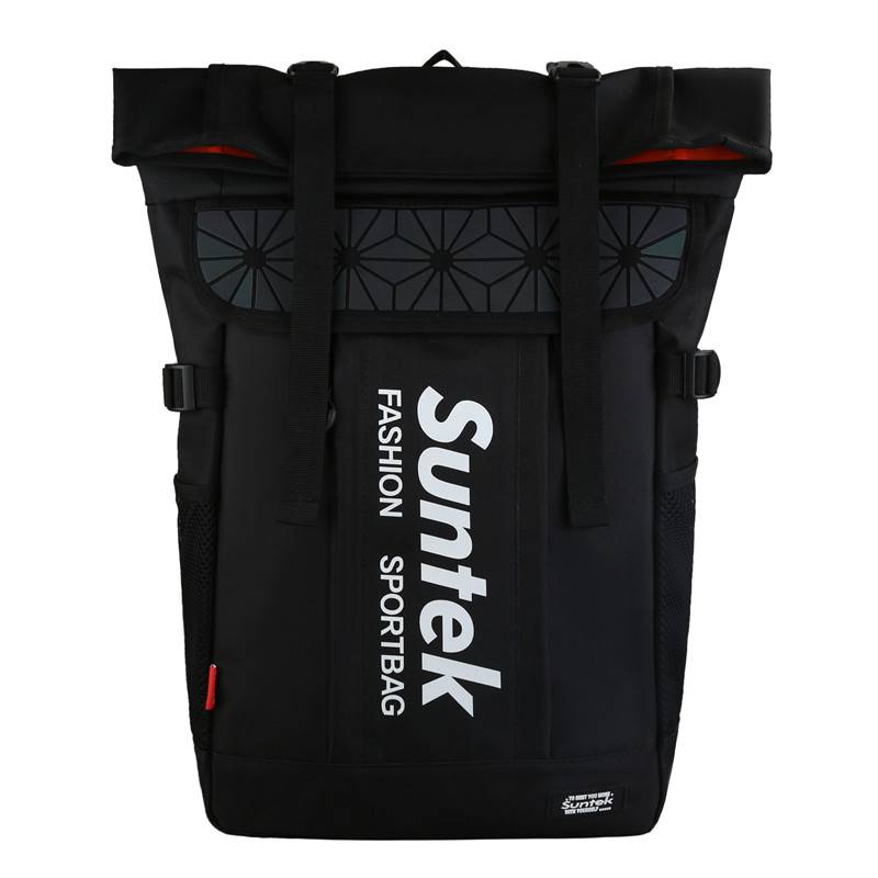 Tide brand large -capacity pairs bag personalized reflective basketball men's backpack fashion computer travel bag female college student schoolbag