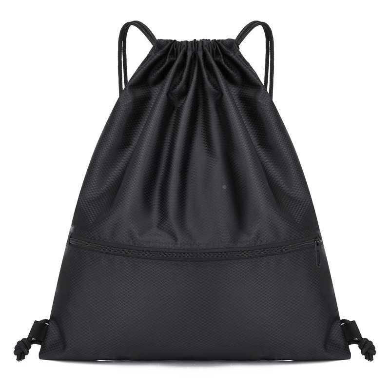 Fitness training bag Oxford cloth pocket pocket pumping backpack large -capacity tourism bag basketball basketball bag