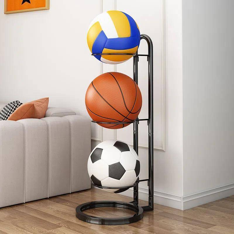 Soccer set, folding basketball, a basket of kindergarten balls