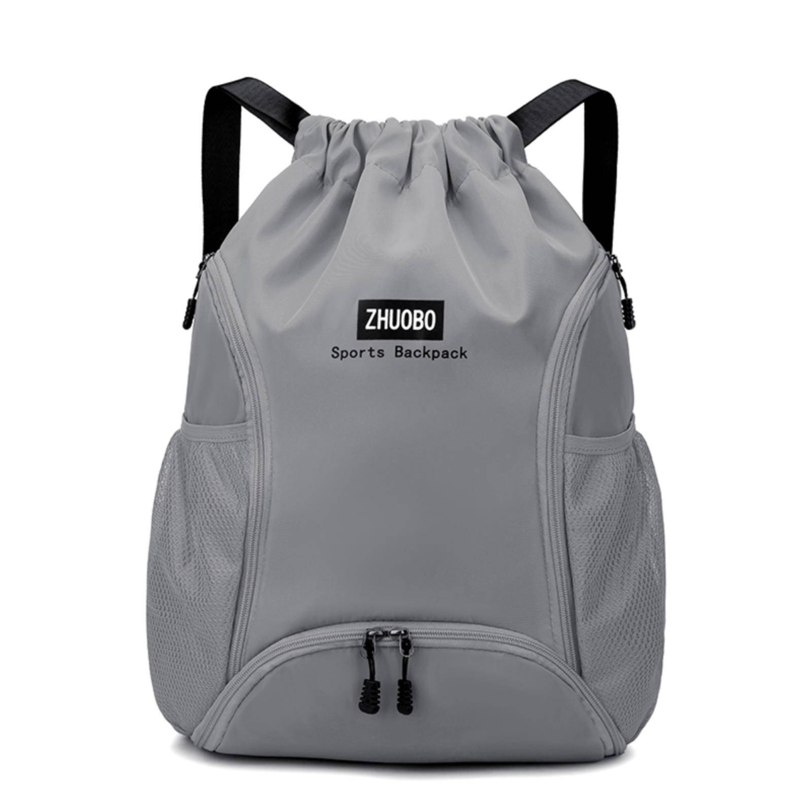 Beam bag basketball bag Student football bag training bag large -capacity multi -function poly shoulder bag sports ball shoe collection bag
