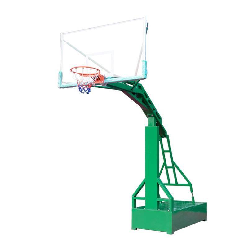 National standard basketball rack adult home house lifting adult basketball rack movement fixed outdoor blue ball framework