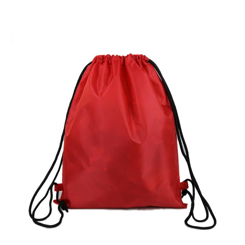 Customized drawing bundle pocket backpack Sports bag female fitness backbar bag training bag students simple schoolbag