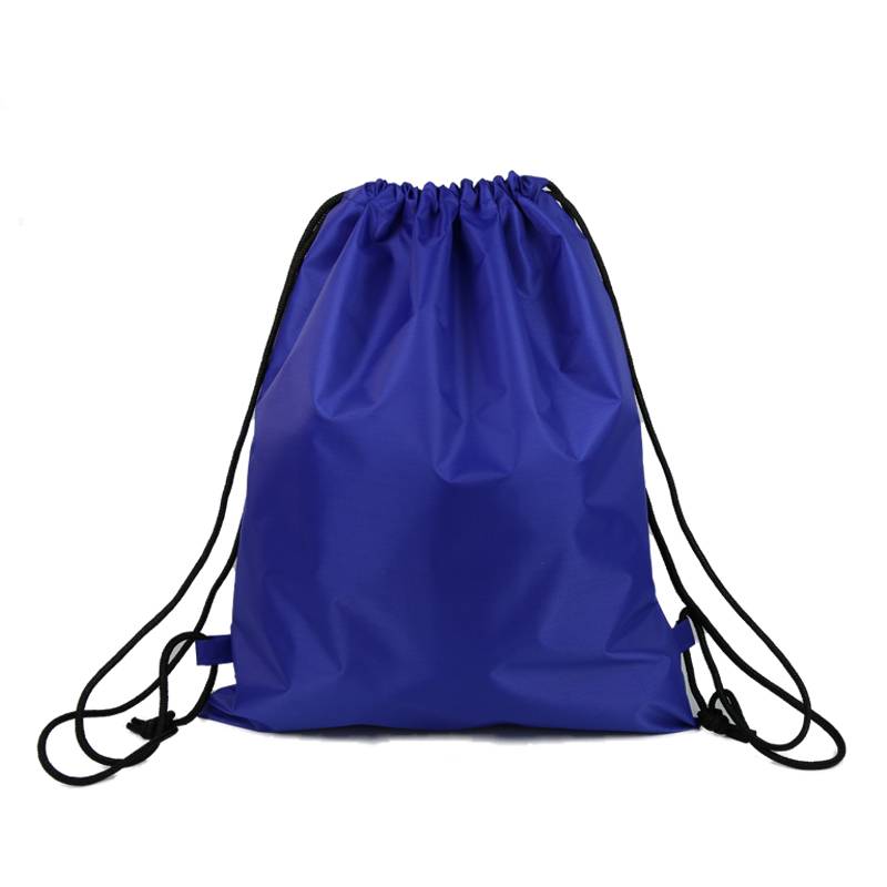 Customized drawing bundle pocket backpack Sports bag female fitness backbar bag training bag students simple schoolbag