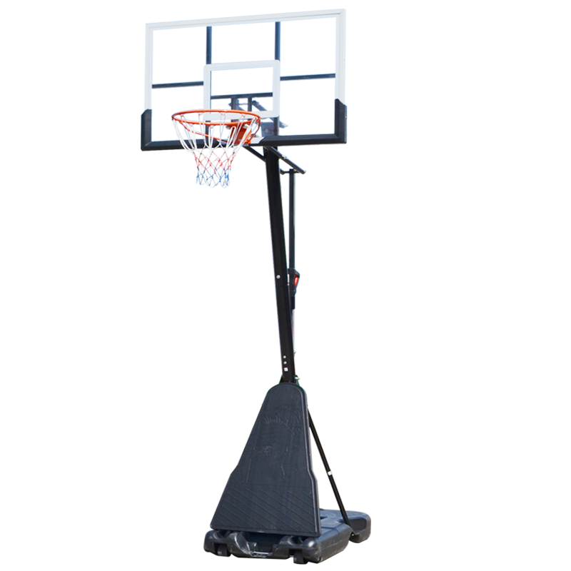 Household indoor children and adolescents can be lifted and surpassed the blue ball rack mobile basketball rack adult outdoor standard basket