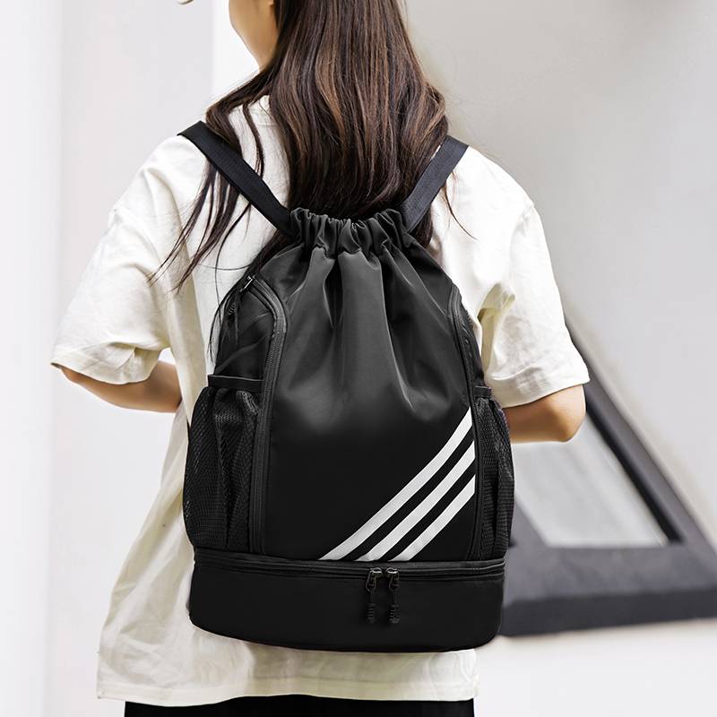 Beam pocket Pumping rope Backpack Large -capacity Waterproof Basketball Training Pack Football Equipment Sweet Shoes Stroke Bags