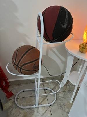 School Kindergarten Basketball Shelf Home Packal Football Storage Basketball Storage Basketball Basket Bermanery Badminton Shelf Shelf