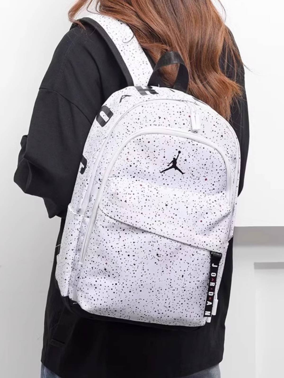 Jordan backpack junior high school male and female student AJ schoolbag full Tianxing computer backpack sports basketball bag large capacity