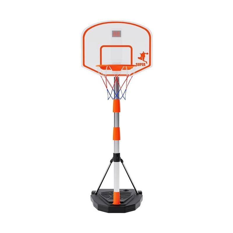 Children's basketball frame shooting rack room household basket can be lifted and mobile boy sports toy Liuyi Gift