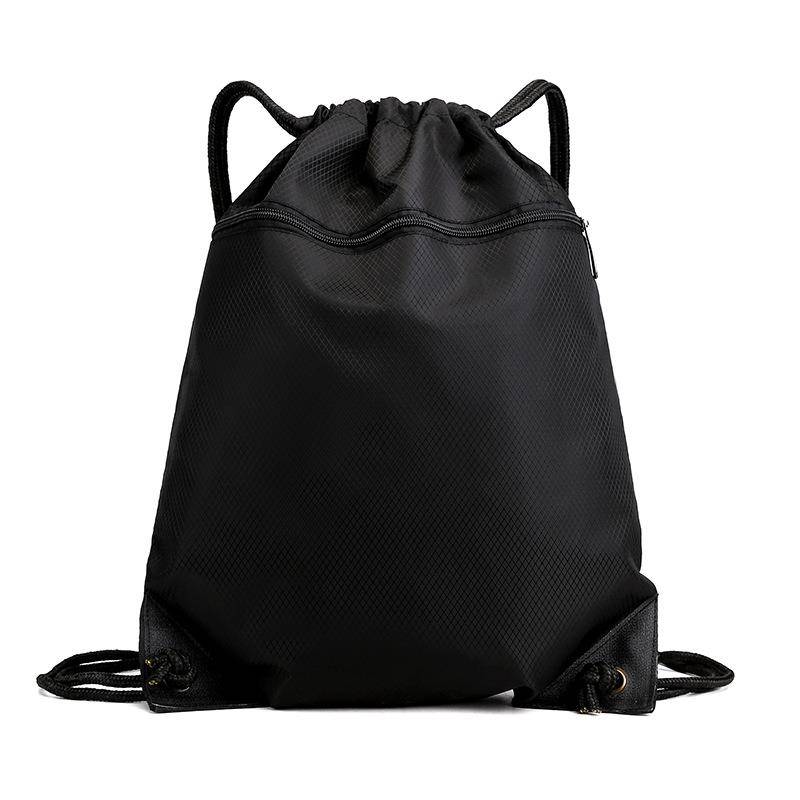 Custom LOGO Simple Pulling Strip Bid Pocket Pocket Backpack Waterproof Sports Pack Training Package Football Basketball Shoes Bag