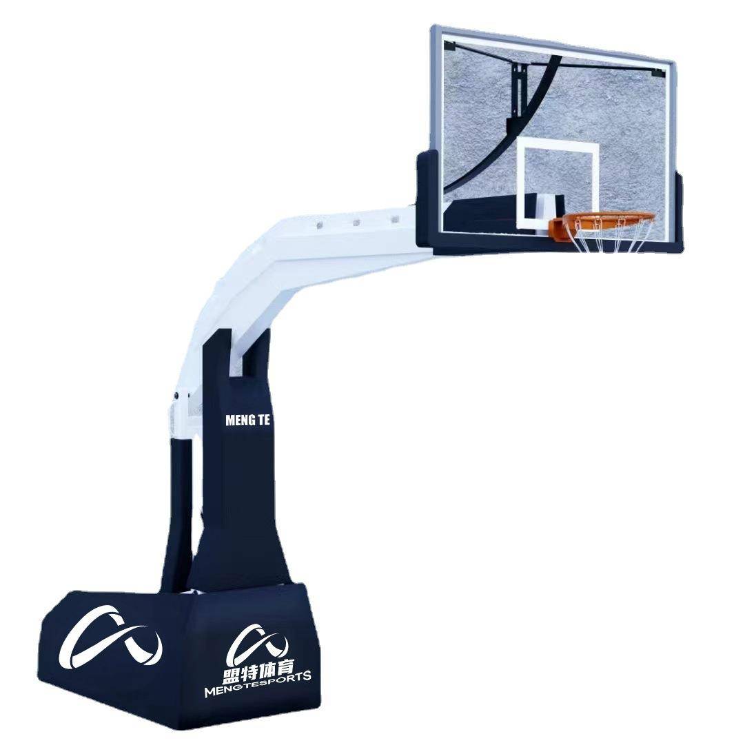Factory direct supply of electric hydraulic regular mobile basketball professional outdoor outdoor outdoor outdoor standard basketball rack basket