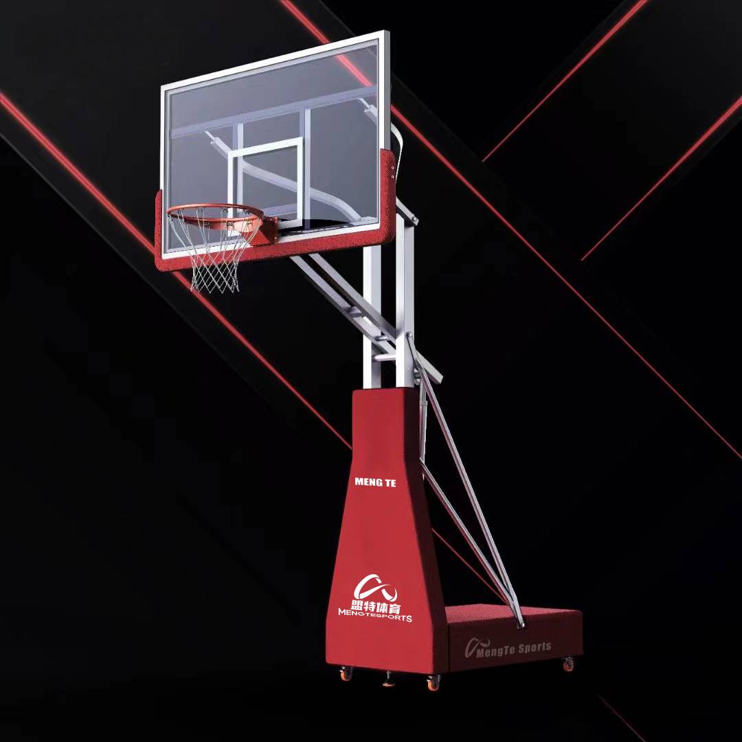 A2 teenager hand -up and downward mobile basketball rack 80 × 120cm rebound