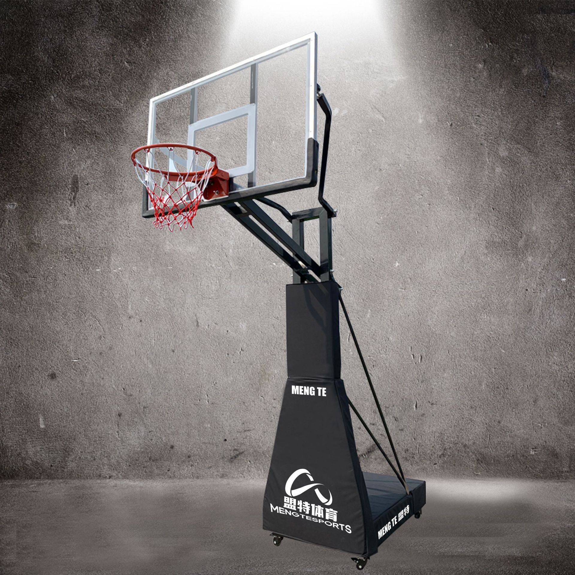 A4 teenager hand shake and drops the mobile basketball rack 80 × 120cm rebound