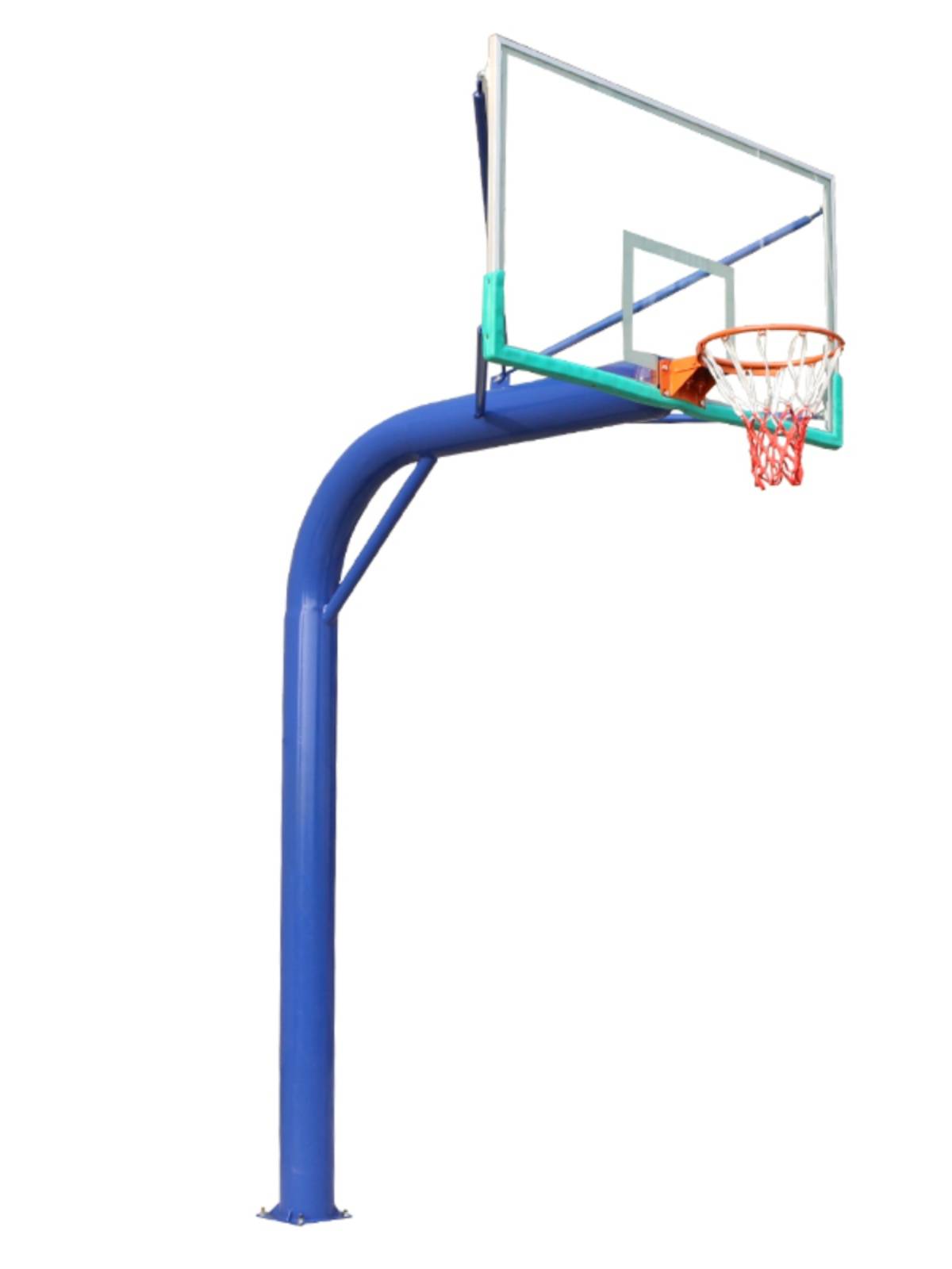 Standard outdoor training room outdoor and outdoor adult students in the national standard ground -type basketball frame