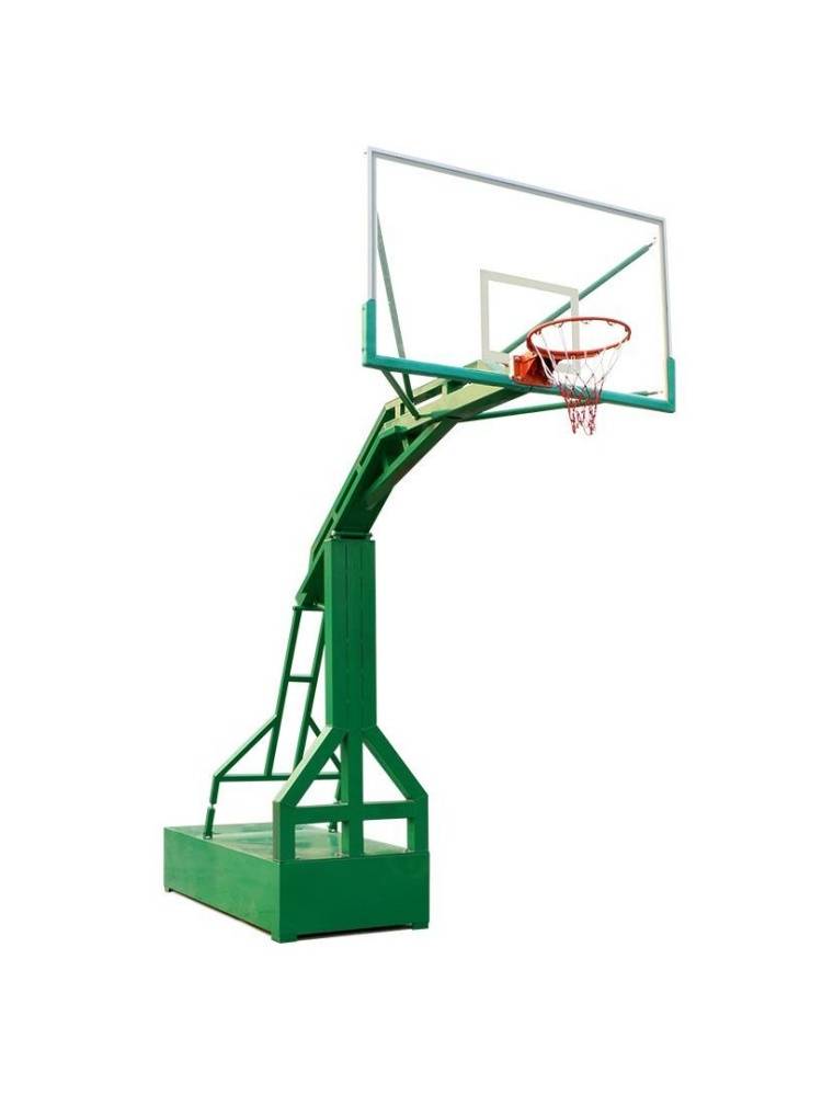 Mobile basketball rack adult outdoor basketball home training competition standard blue ball frame landing outdoor adult