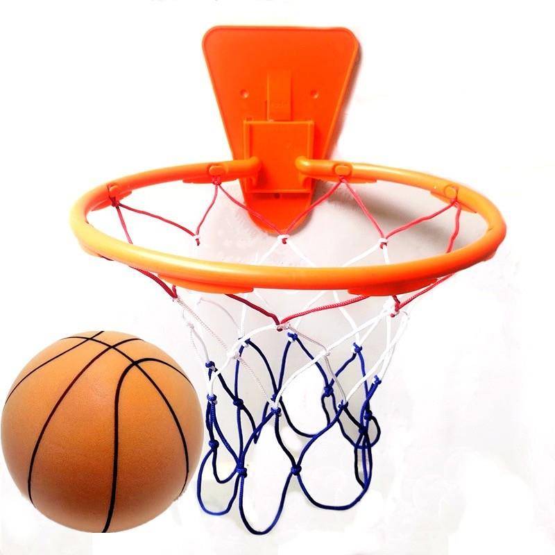 No. 7 orange [striped ball]+basket