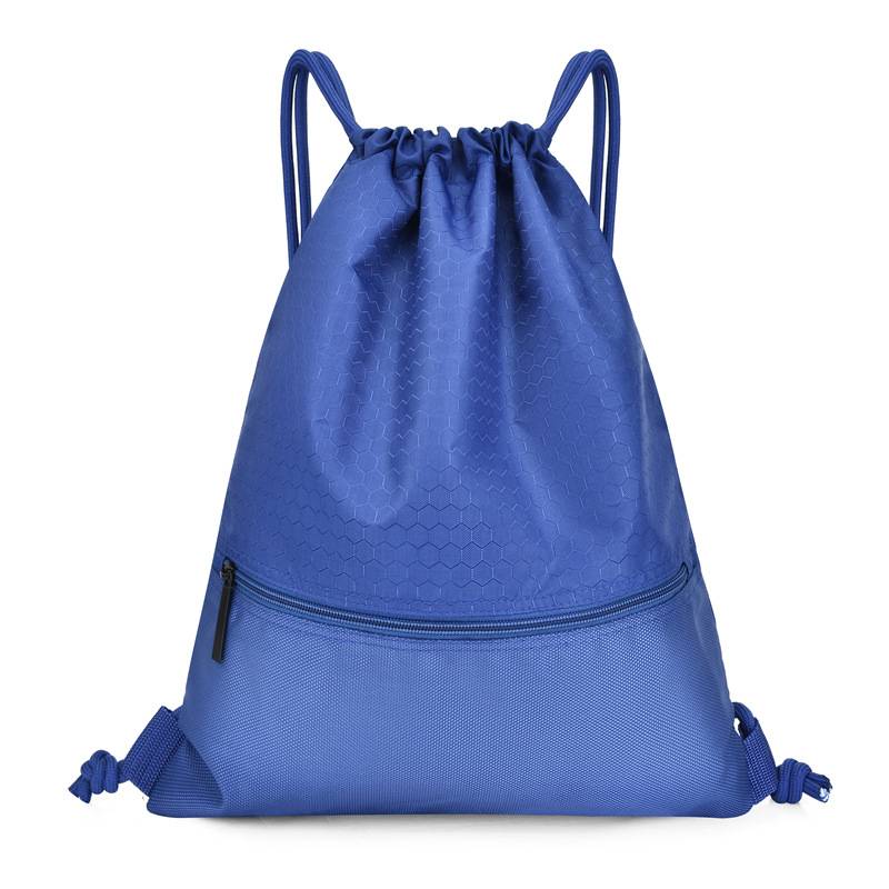 Customized drawing bundle pocket backpack sports bag fitness yoga training backpack basketball bag football bag climbing bag