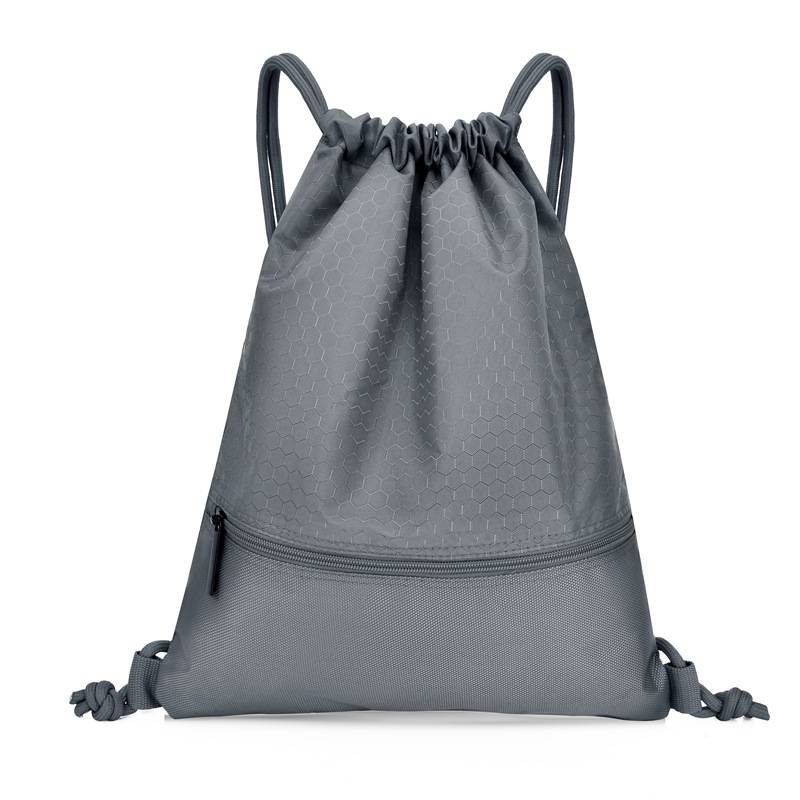 Customized drawing bundle pocket backpack sports bag fitness yoga training backpack basketball bag football bag climbing bag