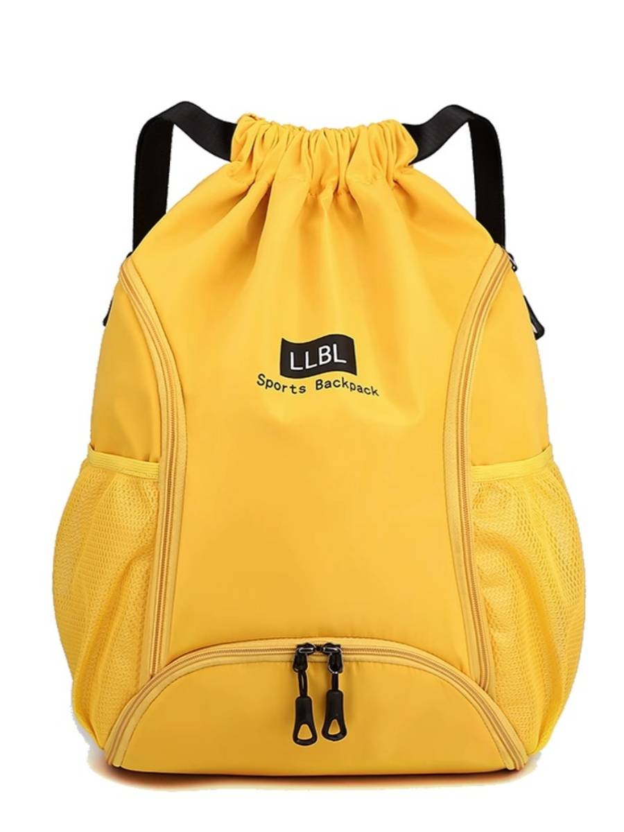 Large -capacity basketball bag training backpack beam pocket drawing ball shoe storage bag sports fitness bag backbar shoulder basketball bag