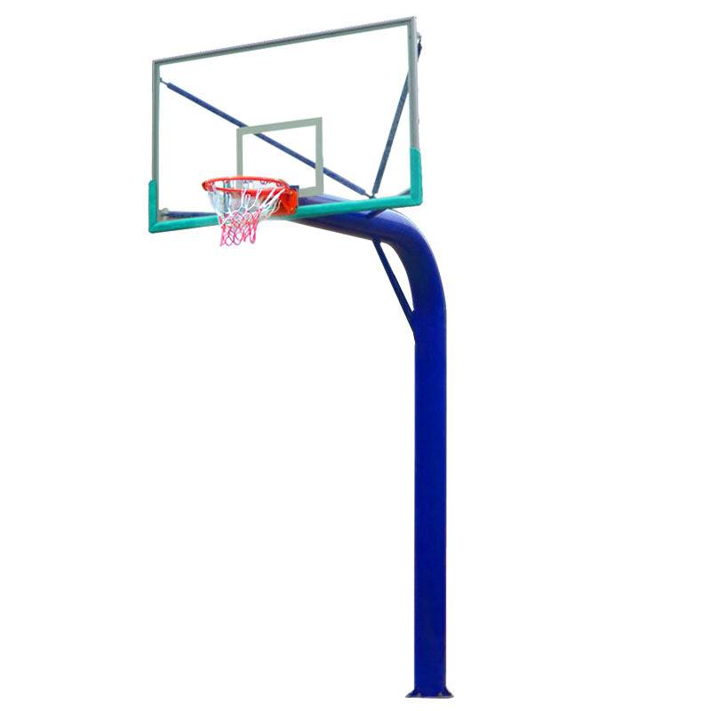 Basketball frame outdoor standard rebounds for the adult basketball frame competition professional fixed shelf ground burial can be lifted