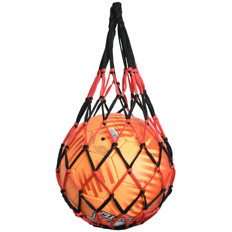 Handheld net bag black + red