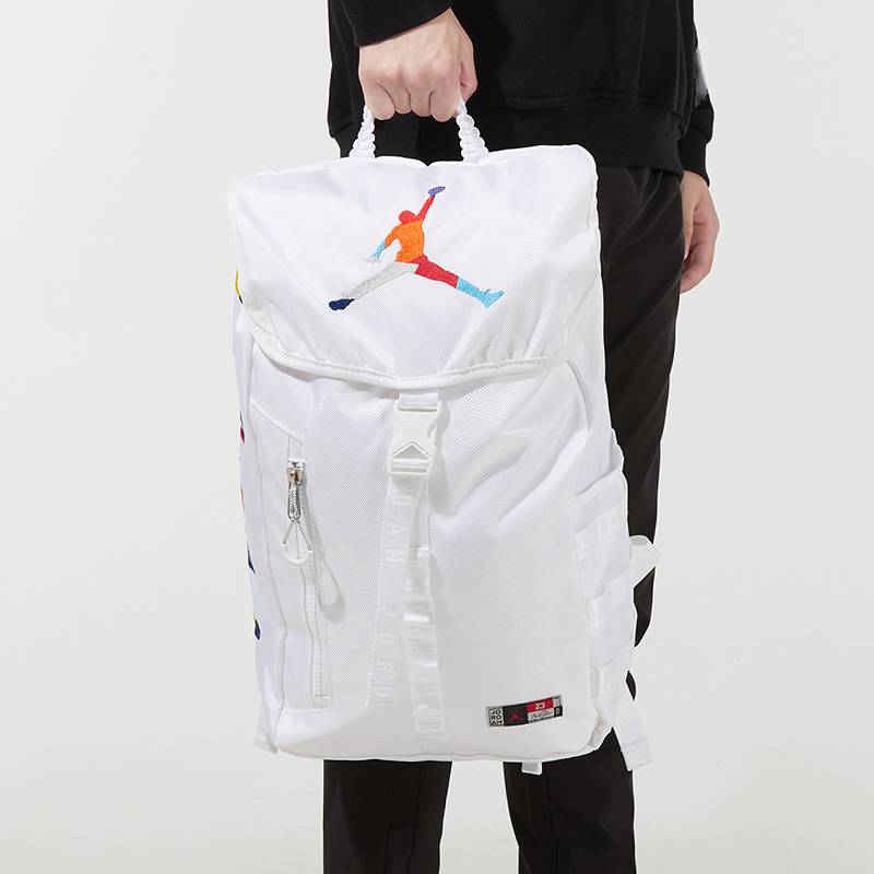 Nike flagship store men's bag and women's bag Jordan basketball training sports bag backpack training backpack AJ schoolbag tide