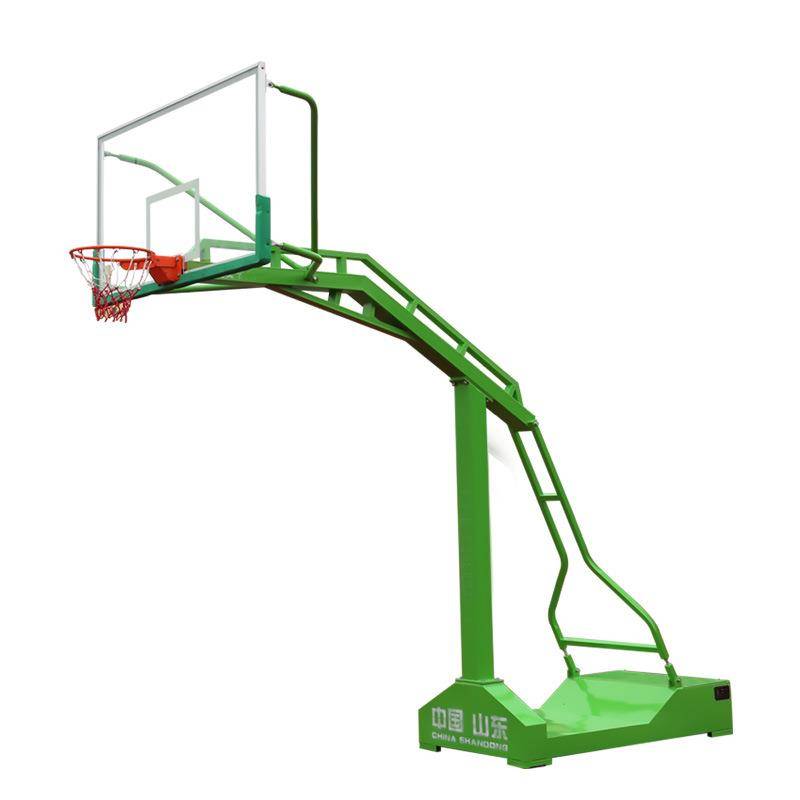 Outdoor basketball racks can move gravure standard school adult ball rack imitation hydraulic basketball outdoor outdoor