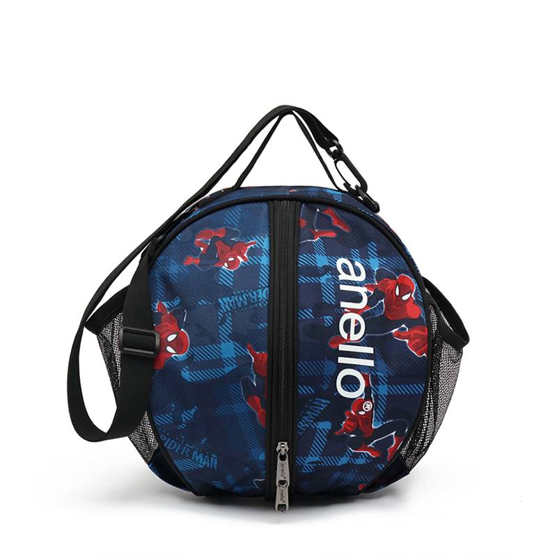 New polyester basketball ANELLO shoulder bag training sports backpack backpack, messenger network pocket children's football bag