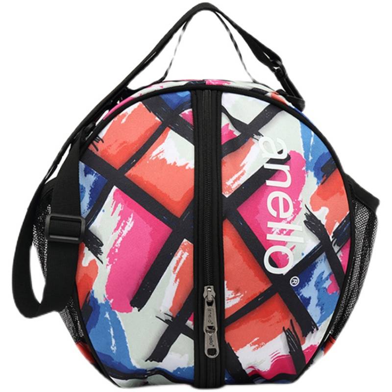 New polyester basketball ANELLO shoulder bag training sports backpack backpack, messenger network pocket children's football bag