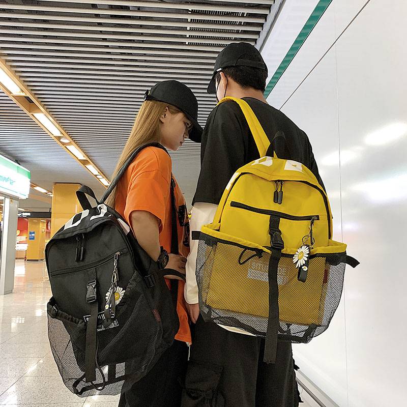 Basketball bag men's back -shoulder large -capacity training sports multifunctional backpack drawstring tide tide brand high school trend student schoolbag