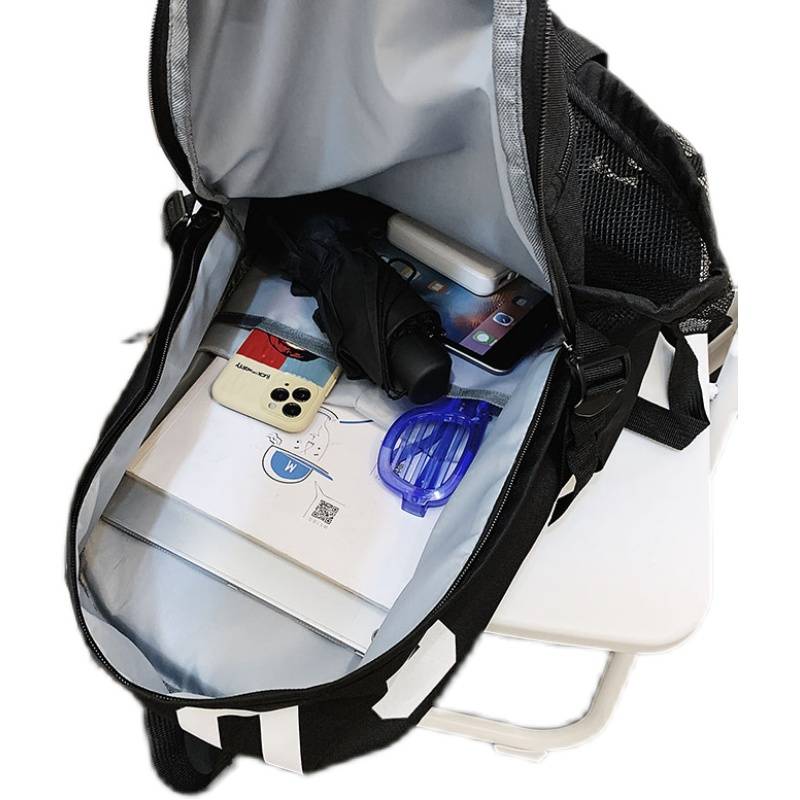 Basketball bag men's back -shoulder large -capacity training sports multifunctional backpack drawstring tide tide brand high school trend student schoolbag