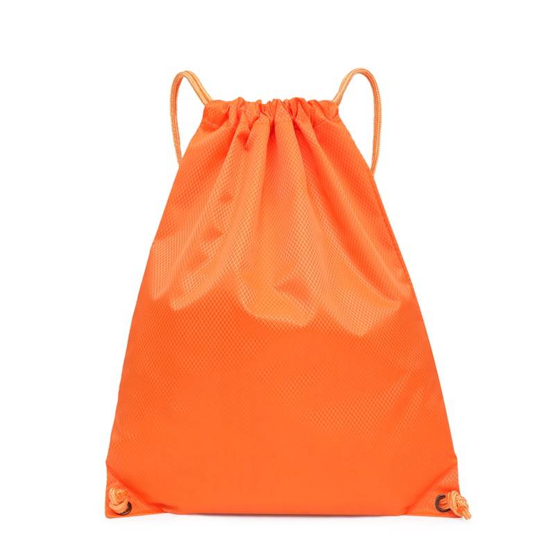 Custom bundle pocket Simple drawing bag waterproof bag picked shoulder bag men and female students backpack football basketball bag fitness bag